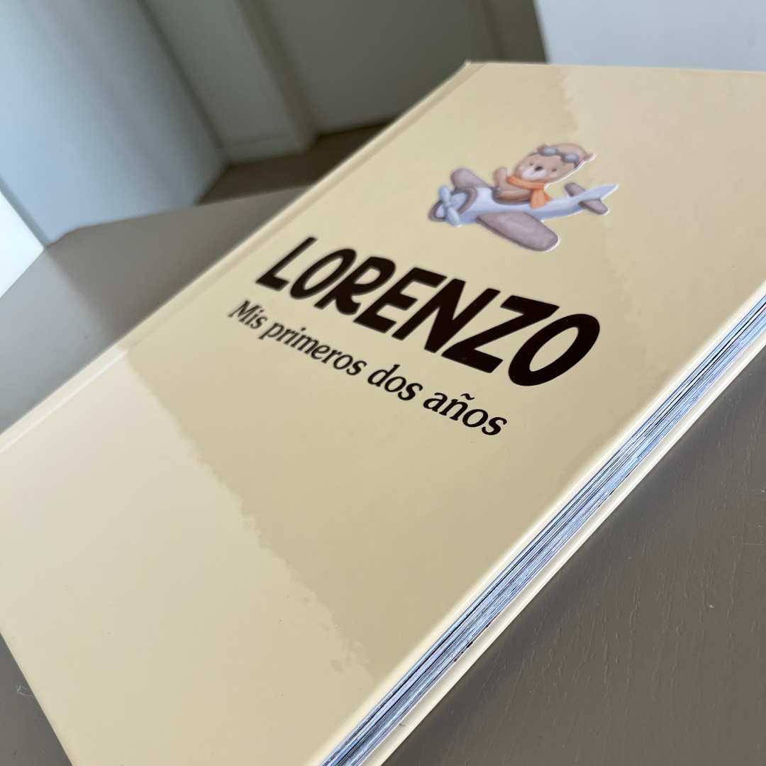 Libro Fotográfico de Bebé Personalizado