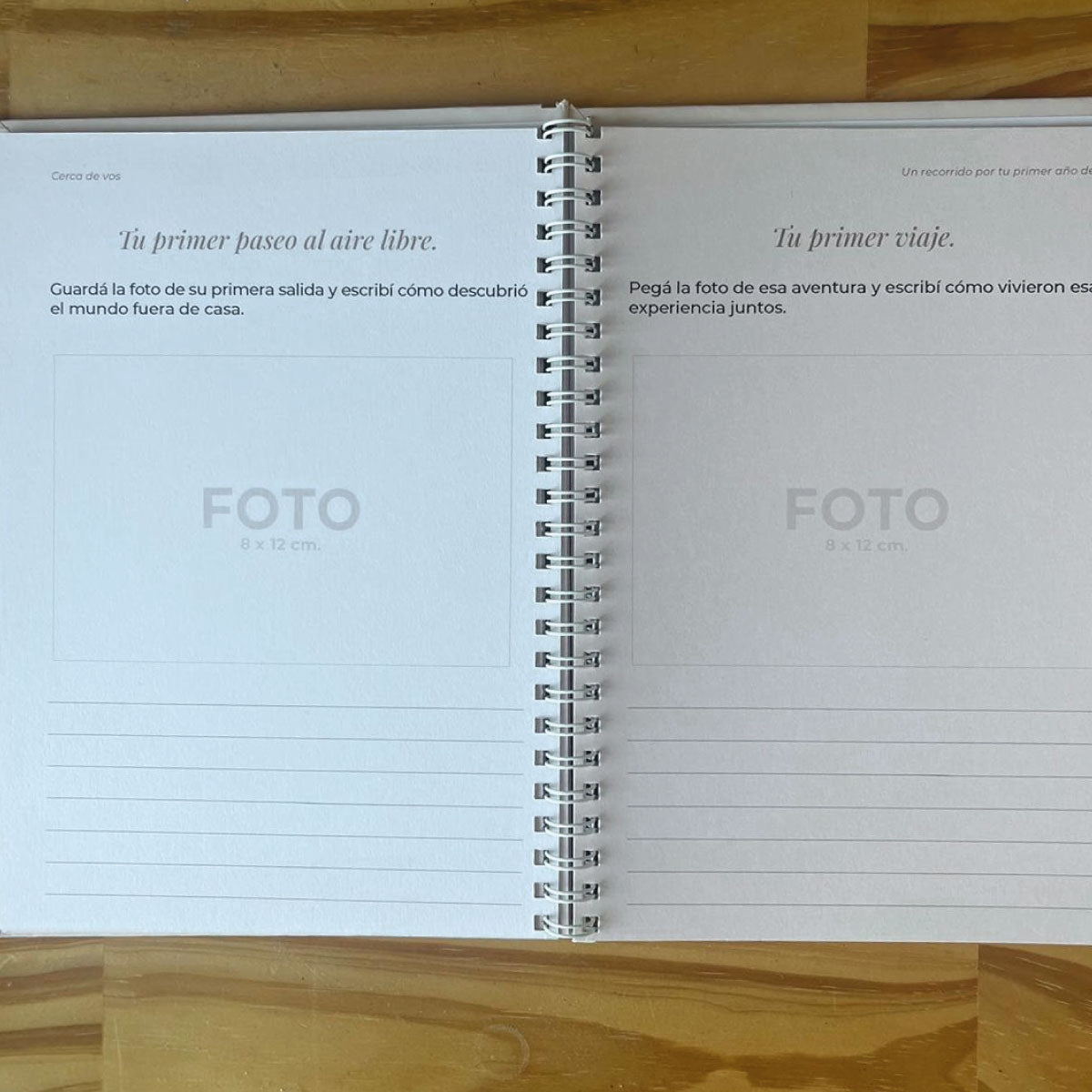 Diario "Cerca de vos" - Diario del primer año